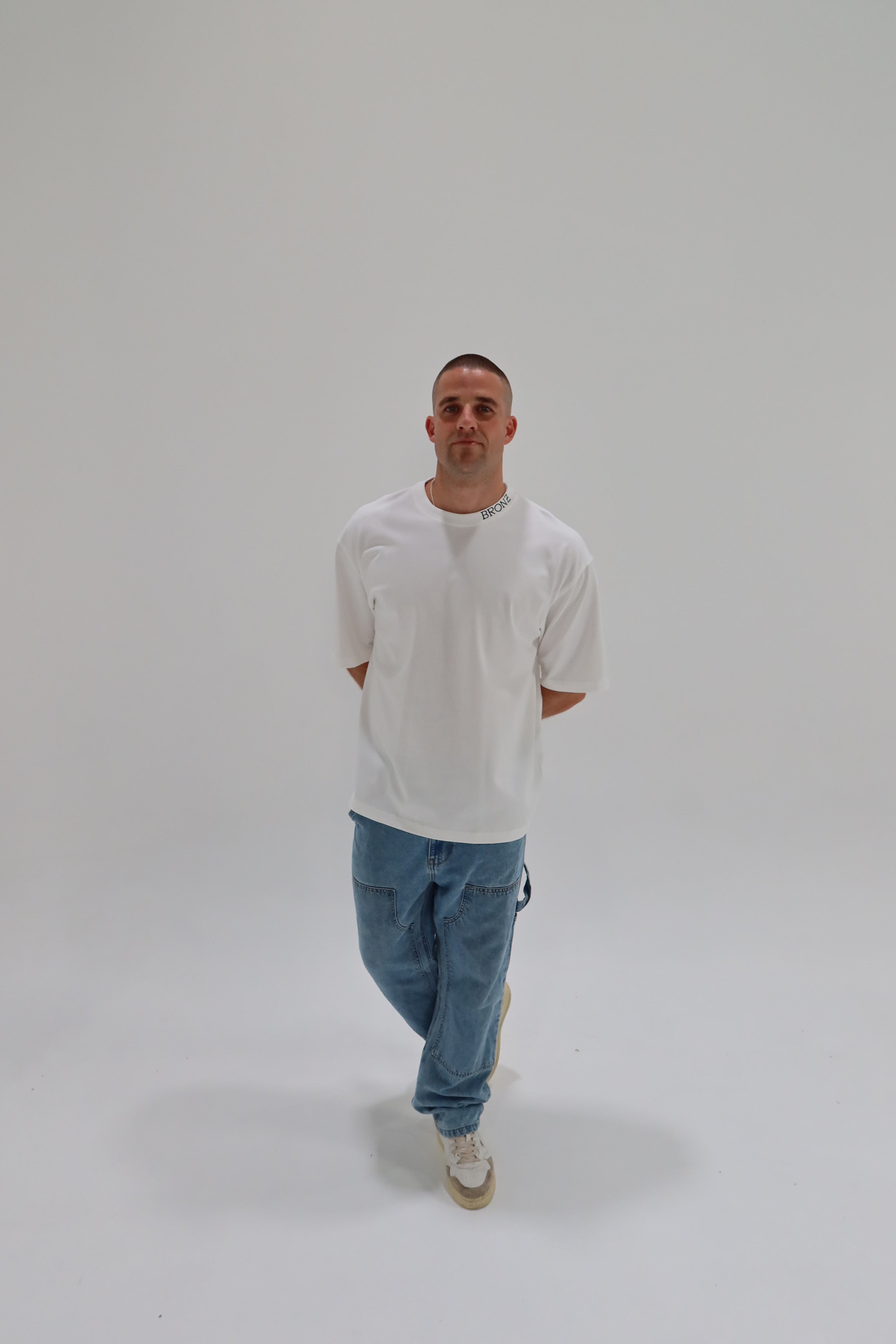 BRONZ CLASSIC WHITE TEE